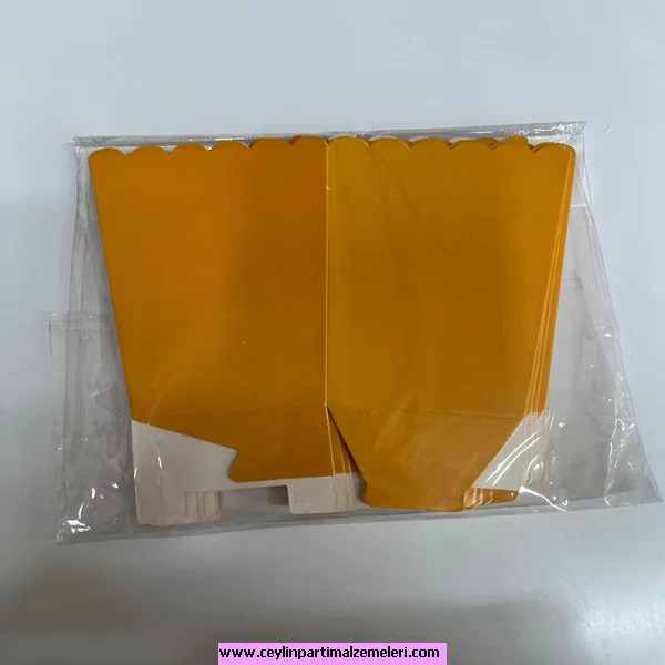 Turuncu Popcorn Kutusu